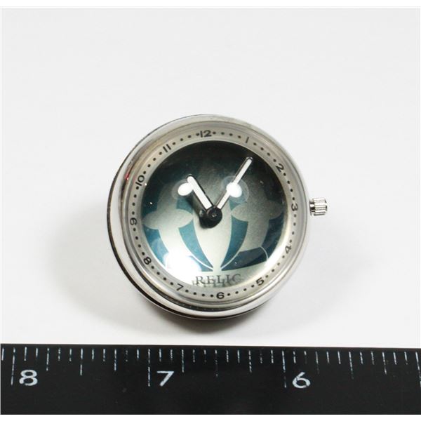 VINTAGE RELIC CRYSTAL BALL DESK TOP CLOCK