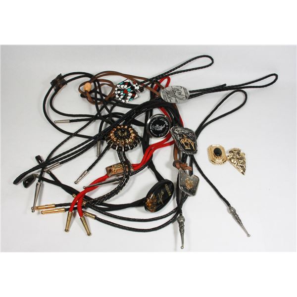 LOT OF VINTAGE BOLO TIES