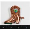 Image 1 : MONTANA MINIATURE METAL COLLECTORS BOOT