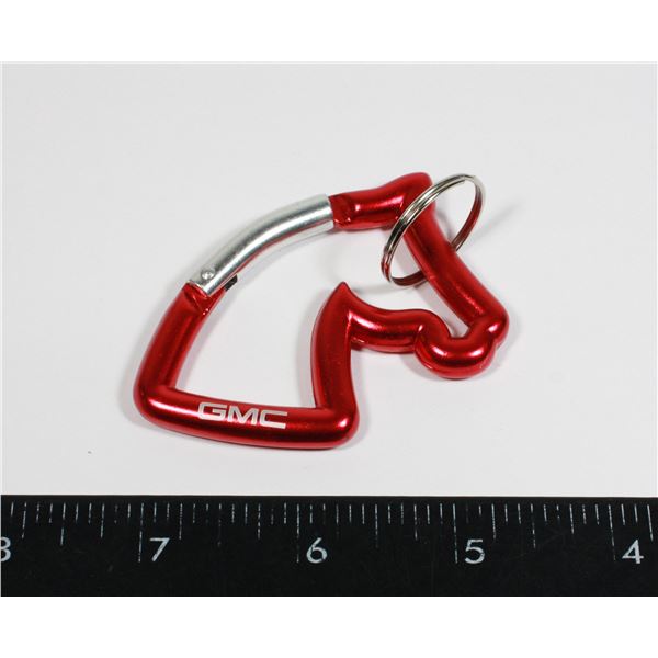 HORSE HEAD GMC CARABINER CLIP KEYCHAIN