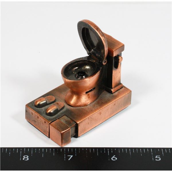 VINTAGE NOVELTY TOILET THEME LIGHTER