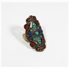 Image 1 : SIZE 6.75 SIZE RHINESTONE ANTIQUE DESIGN RING