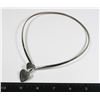 Image 1 : HEART TORQUE COLLAR  NECKLACE