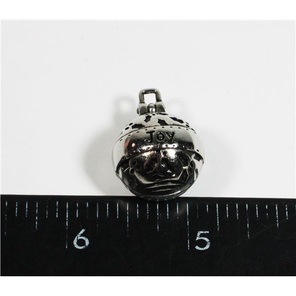 JOY CHRISTMAS BALL LOCKET PENDANT