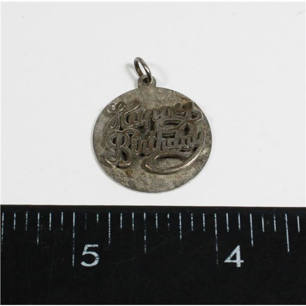 HAPPY BIRTHDAY PENDANT