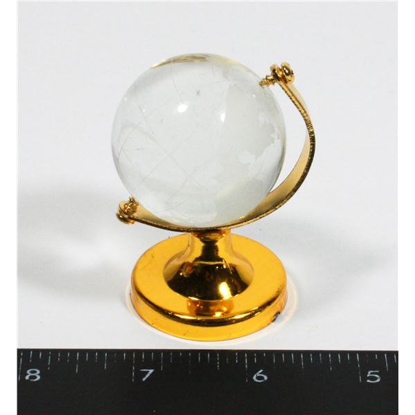 NEW MINIATURE GLASS GLOBE DECORATION