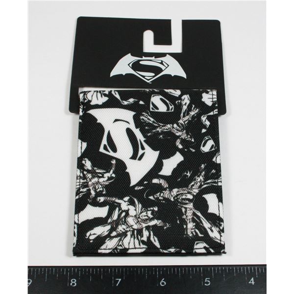 BIOWORLD SUPERMAN BATMAN WALLET