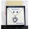 Image 1 : SEPTEMBER GIFT BOX NECKLACE AND EARRINGS