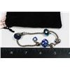 Image 1 : NEW BLUE HEART DESIGN CHARM BRACELET