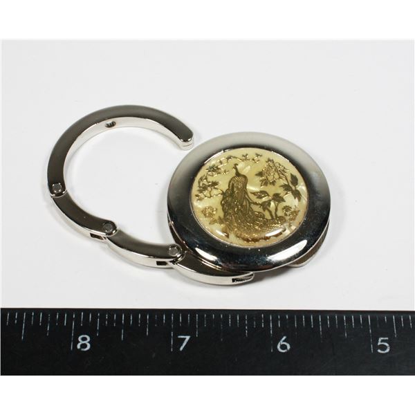 BIRD DESIGN FOLDABLE HANDBAG HOOK