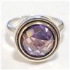 Image 1 : SILVER GENUINE GEMSTONE RING (~SIZE 6)