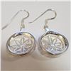 Image 3 : SILVER CUBIC ZIRCONIA EARRINGS(~WEIGHT 10G)