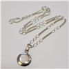 Image 3 : SILVER NECKLACE (~LENGTH 17INCHES)(~WEIGHT 4.5G)