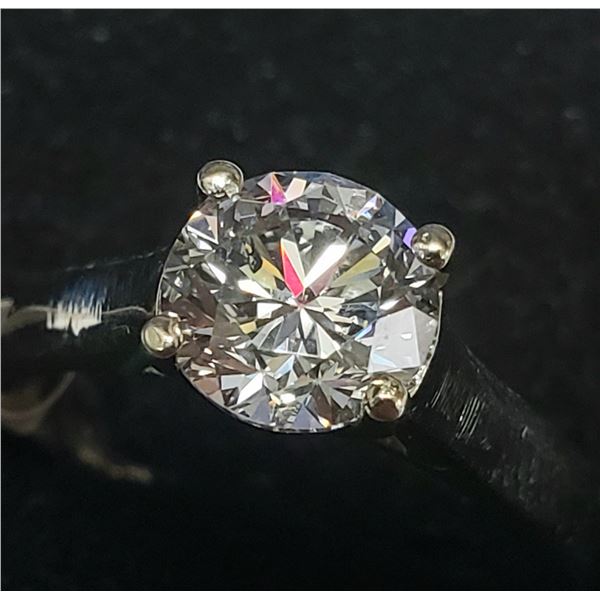 14K WHITE GOLD LAB GROWN DIAMOND