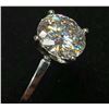 Image 4 : 14K WHITE GOLD MOISSANITE(2.41CT) RING