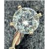 Image 2 : 14K WHITE GOLD 2.4G LAB DIAMOND 1.2CT RING