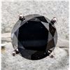 Image 4 : 14K WHITE GOLD 2.07G BLACK DIAMOND 2.5CT RING