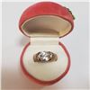 Image 4 : SILVER CUBIC ZIRCONIA RING (~SIZE 8)(~WEIGHT 6.1G)