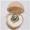 Image 4 : SILVER RING (~SIZE 8)(~WEIGHT 6.07G)