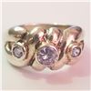 Image 1 : SILVER CUBIC ZIRCONIA RING