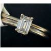 Image 1 : 14K WHITE GOLD LAB DIAMOND(0.5CT) 5.42G RING
