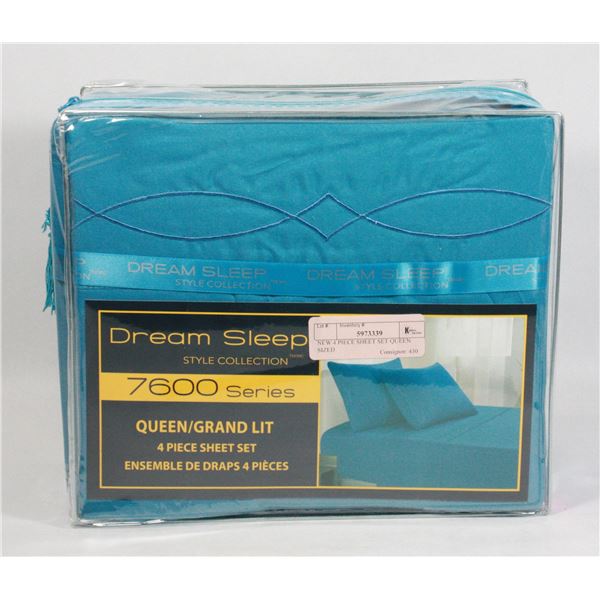 NEW 4 PIECE SHEET SET QUEEN SIZED