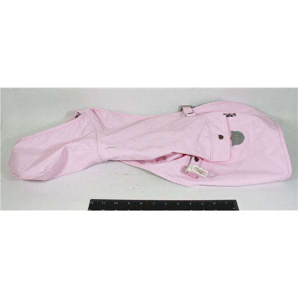 DOG RAIN COAT SIZE  M (USED)