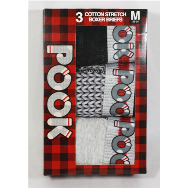 POOK SIZE M 32-34 BOXERS