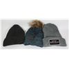Image 1 : LOT OF 3 TOQUES