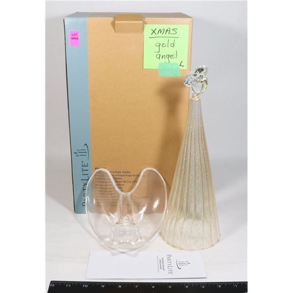 PARTYLITE PEACE ANGEL TEALIGHT