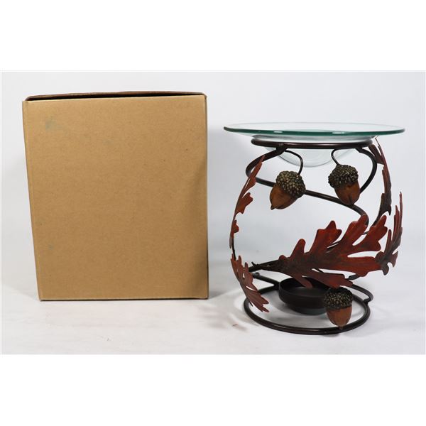 PARTYLITE FALLING LEAVES FRAGRANCE WARMER