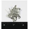 Image 1 : VIOLIN, MUSIC NOTE, CHARM ORCHESTRA LAPEL