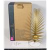 Image 1 : PARTYLITE GILDED PALM TEALIGHT HOLDER
