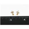 Image 1 : STAMPED 14K CITRINE STUD EARRINGS