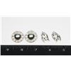 Image 1 : 2 PAIRS OF CLIP ON EARRINGS