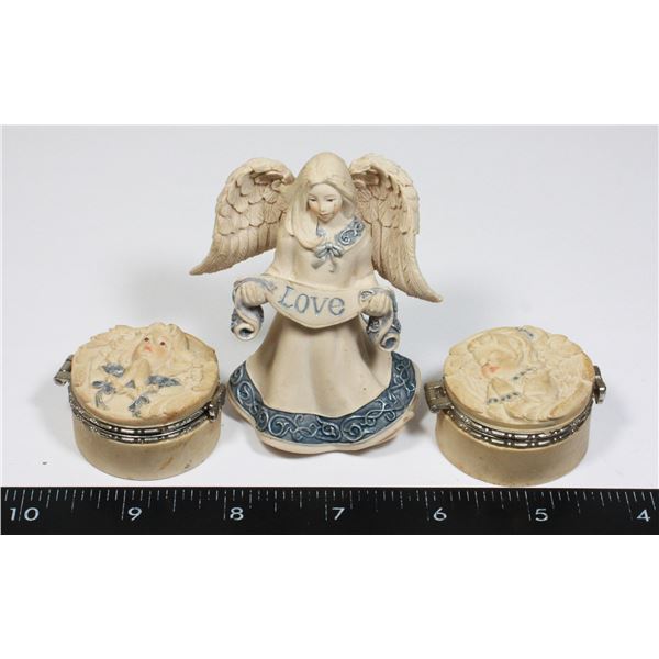 SARAH'S ANGELS BY CERI LANE MINI KEEPSAKE BOXES