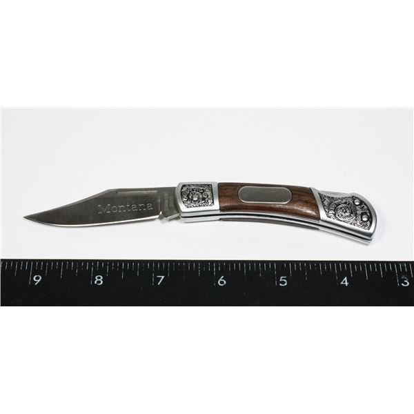 STAINLESS STEEL BLADE POCKET KNIFE