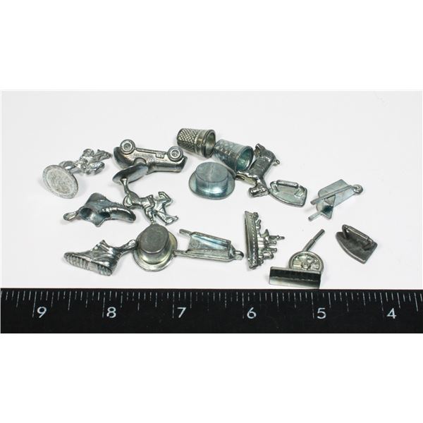 BAG OF MONOPOLY GAME TOKENS