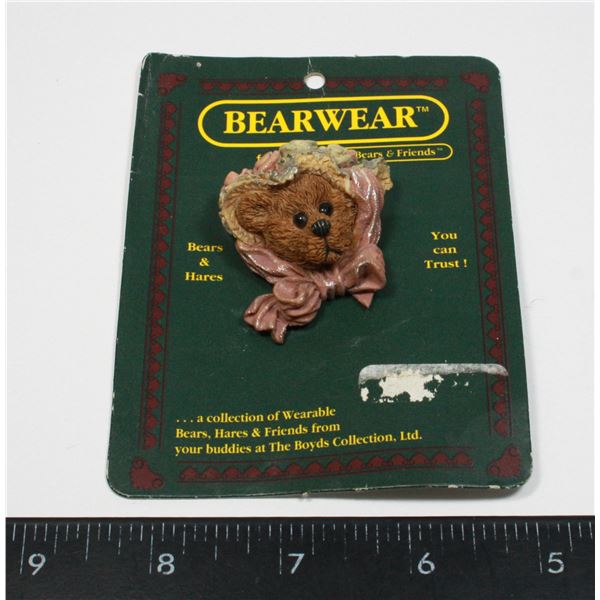 BEARWEAR FROM BOYDS BEARS & FRIENDS BROOCH