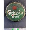 Image 1 : Carlsberg Bottle Cap Sign