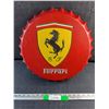 Image 1 : Ferrari Bottle Cap Sign