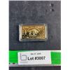 Image 1 : REPLICA United States of America 1 Gold Bullion Ingot