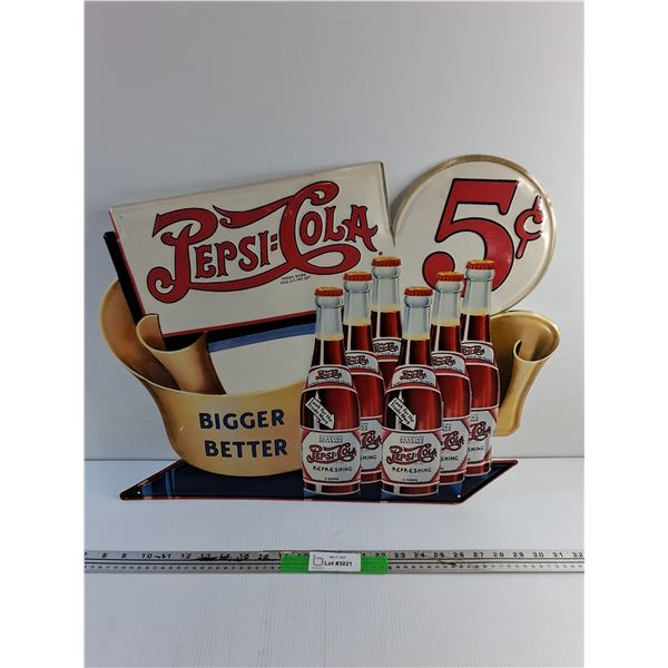 Pepsi Cola Tin Sign