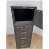 Image 3 : *Cole Steel Brand Metal Office Filing Cabinet with Safe