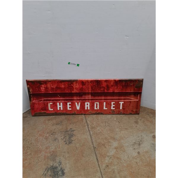 *Chevrolet Metal Sign