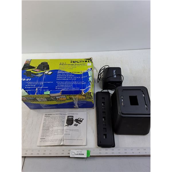 Tech Pro Digital Image Converter. Converts 35mm