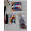 Image 3 : Report Covers (Box of Product), Colored Markers,Binder Reinforcements, Pens and Plastic Clear Letter