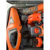 Image 3 : Black and Decker Work Box with battery operated Tools