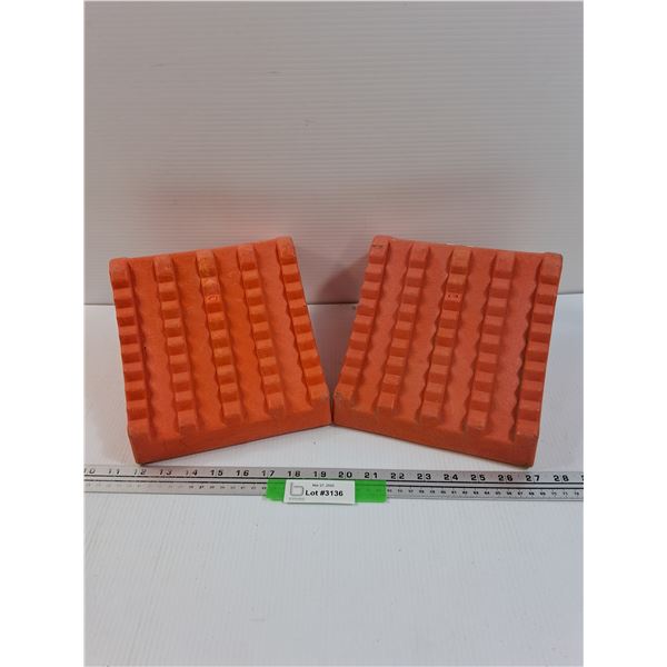 (2) Wheel Chocks