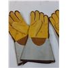 Image 2 : (2) CN Work Leather Gloves: Size Large
